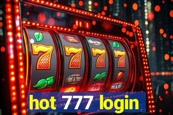 hot 777 login